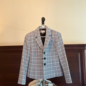 CHECK PATTERN BLAZER